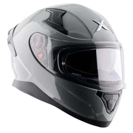 Axor Apex Grey Solid Colour Helmet 8