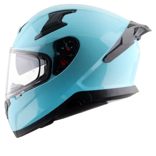 Axor Apex Hex Blue Solid Colour Helmet 3