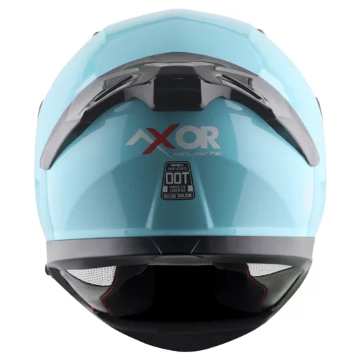 Axor Apex Hex Blue Solid Colour Helmet 5