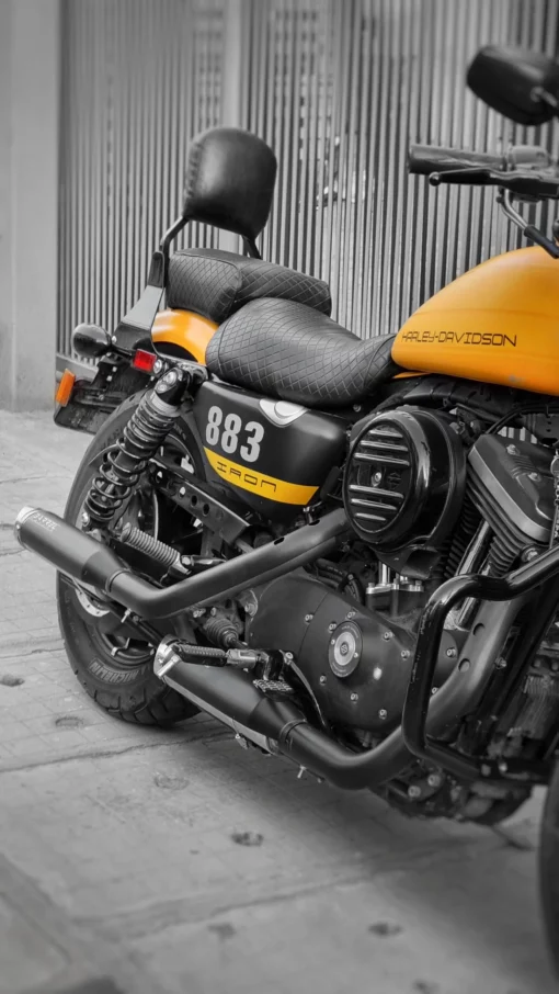 Barrel Thunder Exhaust For Harley Davidson Iron 883 1