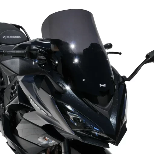 Ermax Light Black High Protection Windshield for Kawasaki Z1000 SX Kawasaki Ninja 1000 (2020 21)