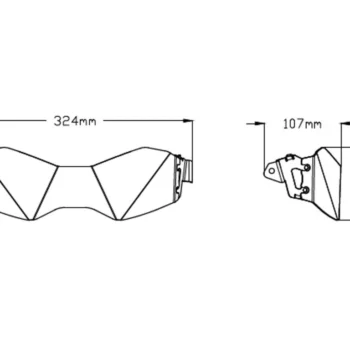 Puig Headlight Protector for Triumph Tiger 850 900 Rally Pro (2021) 2