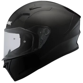 SMK Stellar Sports Gloss Black Helmet 1