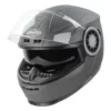 Steelbird SBH 40 Single Visor Matt Axis Grey Helmet 2