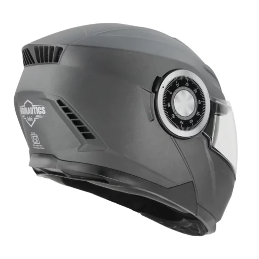 Steelbird SBH 40 Single Visor Matt Axis Grey Helmet 4