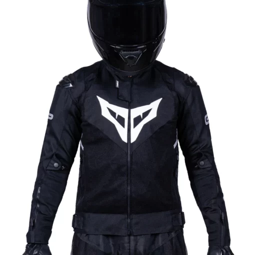 DSG GP X Black White Riding Jacket 1