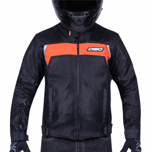 DSG Roadster Black Red Riding Jacket 1