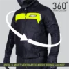 DSG Roadster Black Yellow Fluoro Riding Jacket 3