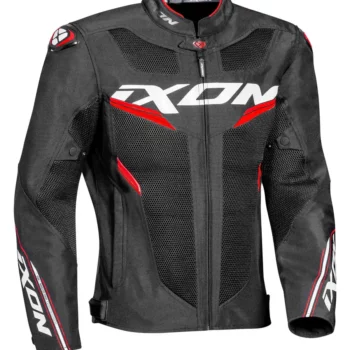 IXON Draco Black White Red Jacket 1