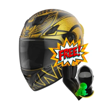 Tiivra Buzzy Noir Composite Fiber Helmet