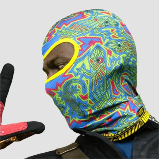 Tiivra Chameleon Blue Balaclava 1