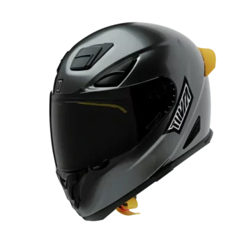 Tiivra Kalista Asphalt Gray Composite Fiber Helmet 1