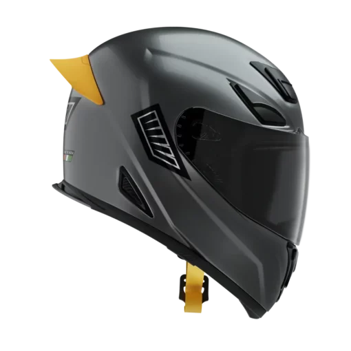 Tiivra Kalista Asphalt Gray Composite Fiber Helmet 3