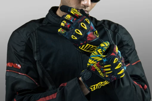 Tiivra Quick Dry Heatseeker Street Riding Gloves 2