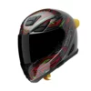 Tiivra RazzTazz Smoke Gray Composite Fiber Helmet 1