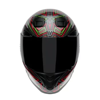 Tiivra RazzTazz Smoke Gray Composite Fiber Helmet 2