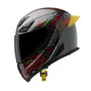 Tiivra RazzTazz Smoke Gray Composite Fiber Helmet 4