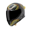 Tiivra T1 Asphalt Gray Composite Fiber Helmet 1