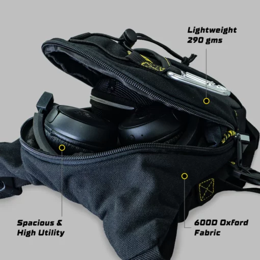 Wingman Black Thigh & Waist Bag 2