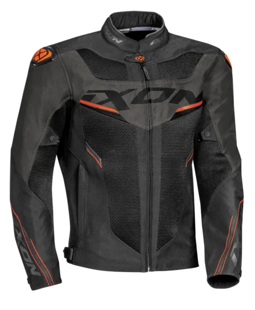 IXON Draco Anthracite Black Orange Jacket 1