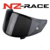 KYT NZ Race Dark Smoke Visor 1