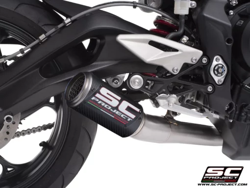 SC Project CR T Carbon Fiber Full System for Triumph Street Triple 765 (2023 ) 2