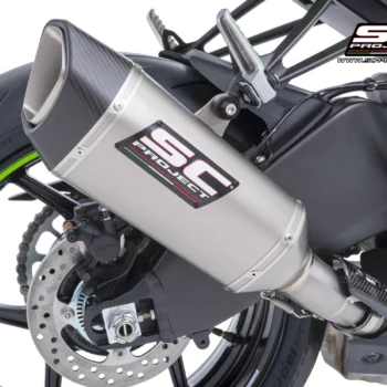 SC Project SC1 R Carbon Fiber Exhaust for Kawasaki ZX 6R 636 (2019 21) 1