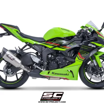 SC Project SC1 R Carbon Fiber Exhaust for Kawasaki ZX 6R 636 (2019 21) 2