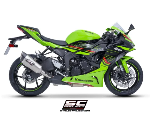 SC Project SC1 R Carbon Fiber Exhaust for Kawasaki ZX 6R 636 (2019 21) 2