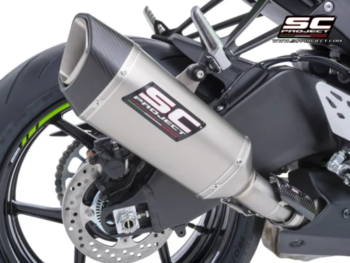 SC Project SC1 R Titanium Exhaust for Kawasaki ZX 6R (2024) 1