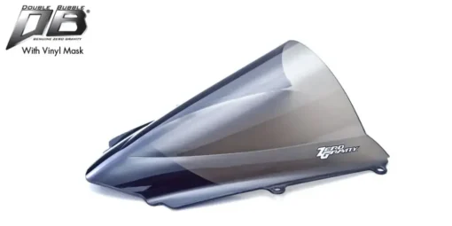 Zero Gravity Double Bubble Light Smoke Windscreen for Triumph Daytona 675 1