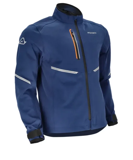 Acerbis X Duro Blue Orange Waterproof Enduro Jacket 3