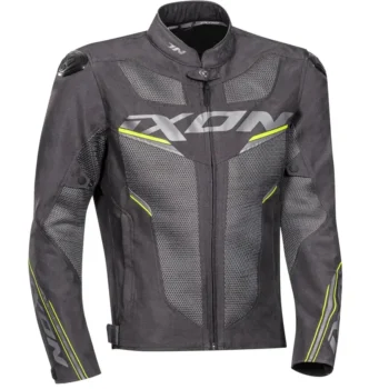 Ixon Draco Anthracite Grey Bright Yellow Jacket 1