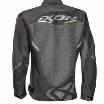 Ixon Draco Anthracite Grey Bright Yellow Jacket 2