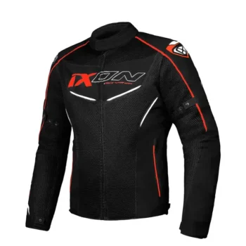 Ixon Flicker Black White Red Jacket 1