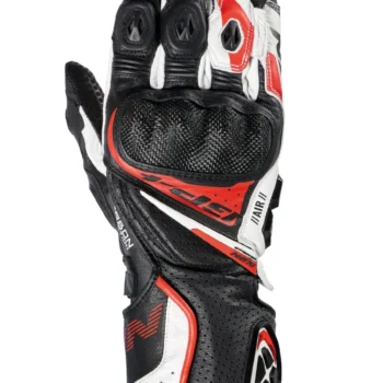 Ixon GP4 AIR Black White Red Riding Gloves 1