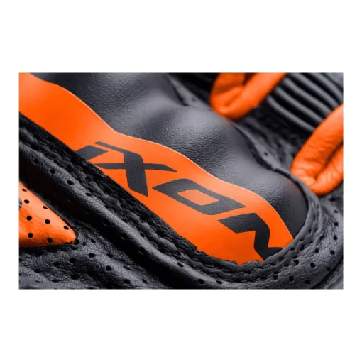 Ixon GP5 AIR Black Anthracite Orange Riding Gloves 4