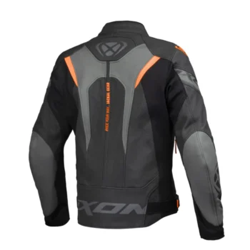 Ixon Jackal Black Anthracite Orange Riding Jacket 2