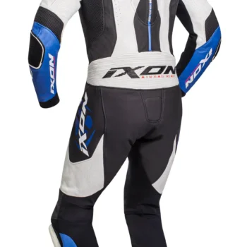 Ixon Jackal Black White Blue Riding Suit 2