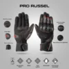 Ixon Pro Russel Black Red Riding Gloves 3