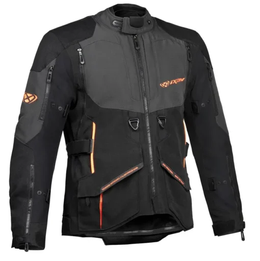 Ixon Ragnar Black Anthracite Orange Jacket 1