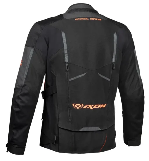 Ixon Ragnar Black Anthracite Orange Jacket 2