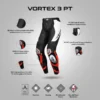 Ixon Vortex 3 Black White Red Pants 3