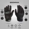 Tucano Urbano Black SGomma Gloves 6