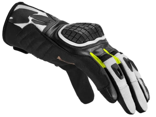 spidi g warrior black fluorescent gloves 2