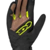 spidi g warrior black fluorescent gloves 3