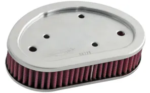 K&N High Flow Original Lifetime Engine Air Filter For Harley Davidson (HD 9608) 1