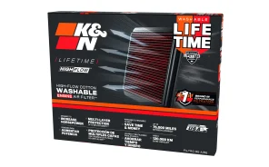 K&N High Flow Original Lifetime Engine Air Filter For Harley Davidson Sportster (HD 1208) 2