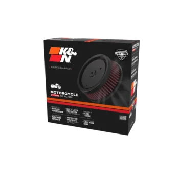 K&N High Flow Original Lifetime Engine Air Filter For Harley Davidson TOURING FLHR 1750 ROAD KING 107 (2010 14) (HD 1508) 2