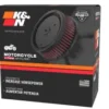 K&N High Flow Original Lifetime Engine Air Filter For Harley Davidson TOURING FLHR 1750 ROAD KING 107 (2015 17) (HD 1508) 5